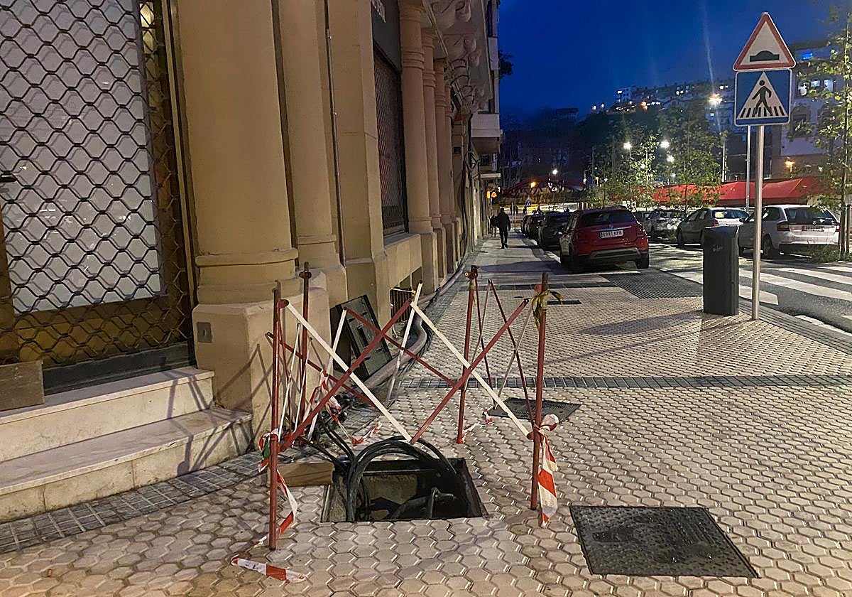 Sigue el misterio en una calle de Gros El Diario Vasco